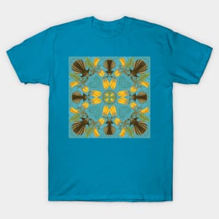 Fantail & kowhai T-Shirt